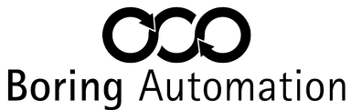 Boring Automation